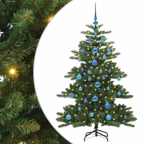 vidaXL Kunstmatige Inklapbare Kerstboom with LEDs 150cm PVC afbeelding2 - 1