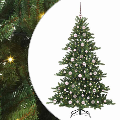 vidaXL Kunstmatige Inklapbare Kerstboom with LEDs 180cm PVC afbeelding2 - 1