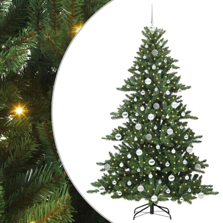 vidaXL Kunstmatige Inklapbare Kerstboom with LEDs 180cm PVC afbeelding2 - 1