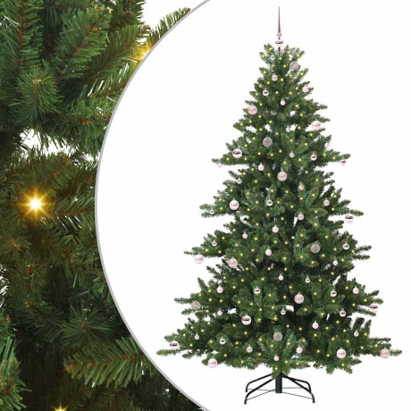 vidaXL Kunstmatige Inklapbare Kerstboom with LEDs 240cm PVC afbeelding2 - 1