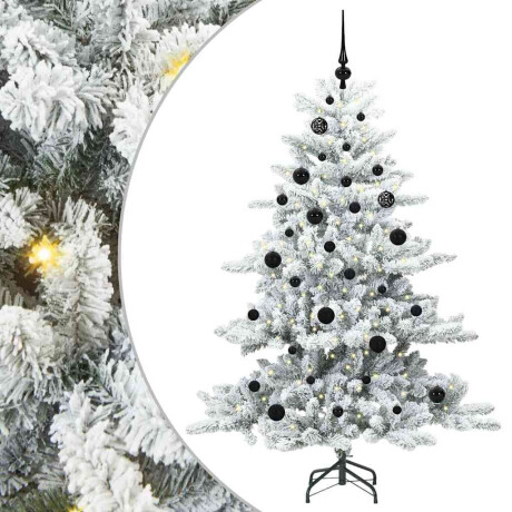 vidaXL Kunstmatige Inklapbare Kerstboom Wit 150 cm PVC en staal afbeelding2 - 1