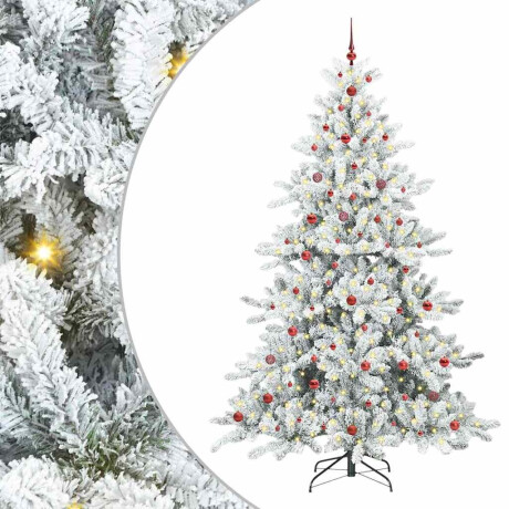 vidaXL Kunstmatige Inklapbare Kerstboom with LEDs 240cm PVC afbeelding2 - 1