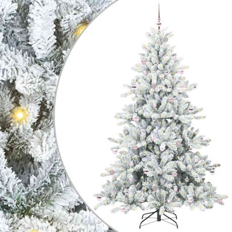 vidaXL Kunstmatige Inklapbare Kerstboom with LEDs 240cm PVC afbeelding2 - 1