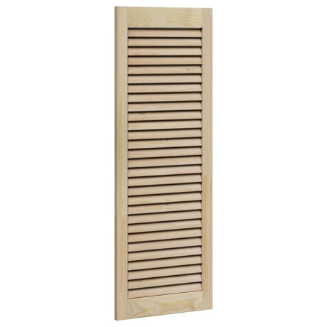 vidaXL Kastdeur Naturel 110 x 2,1 x 39,5 cm Massief grenenhout afbeelding2 - 1