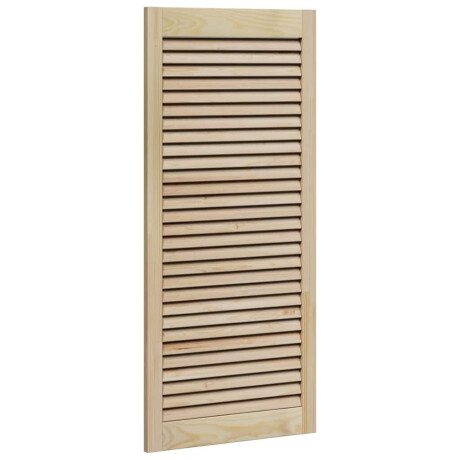 vidaXL Kastdeur Naturel 49,5 x 2,1 x 110 cm Massief grenenhout afbeelding2 - 1