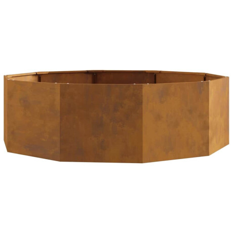 vidaXL Plantenbak Roestig 120 x 120 x 35 cm Cortenstaal afbeelding2 - 1