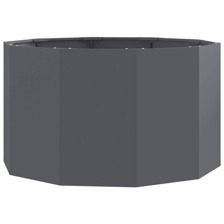vidaXL Plantenbak Antraciet 90 x 90 x 50 cm Staal afbeelding2 - 1