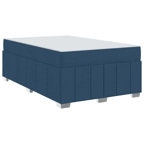 vidaXL Bedframe Blauw 120 x 200 cm Stof afbeelding2 - 1