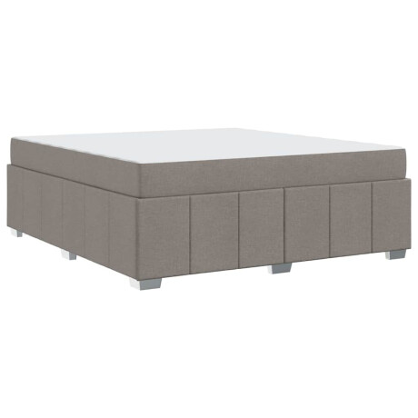 vidaXL Bedframe Taupe 180 x 200 cm Stof afbeelding2 - 1