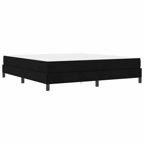 vidaXL Boxspringbed met matras Zwart 180 x 200 cm Stof afbeelding2 - 1