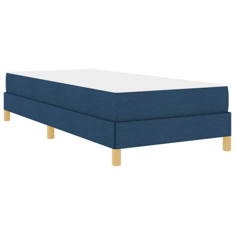 vidaXL Boxspring bed Taupe, Bruin 80 x 200 cm Stof, Engineered Hout afbeelding2 - 1
