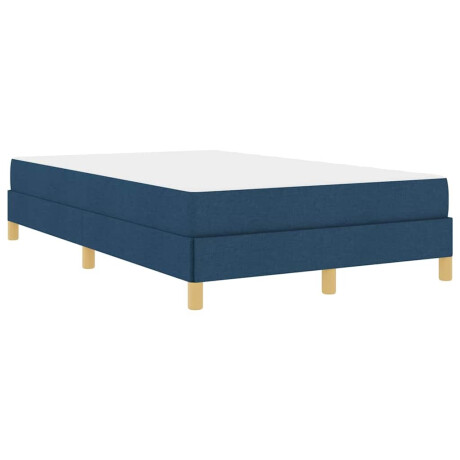 vidaXL Boxspring bed Taupe, Bruin 120 x 200 cm Stof, Engineered Hout afbeelding2 - 1