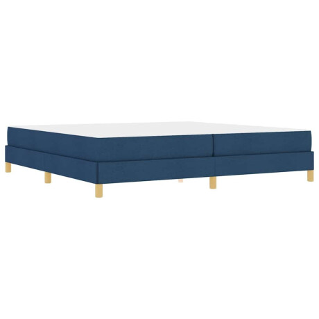 vidaXL Boxspring bed Taupe, Bruin 200 x 200 cm Stof, Engineered Hout afbeelding2 - 1