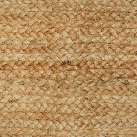 vidaXL Tapijt Beige 200 x 200 cm Jute afbeelding2 - 1