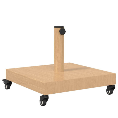 vidaXL Buiten Parasols Lichthout 45 x 45 x 32 cm Staal, Beton afbeelding2 - 1