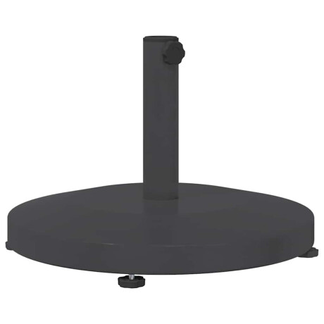 vidaXL Buiten Parasols Donkergrijs 48 x 48 x 32 cm Staal, Beton afbeelding2 - 1