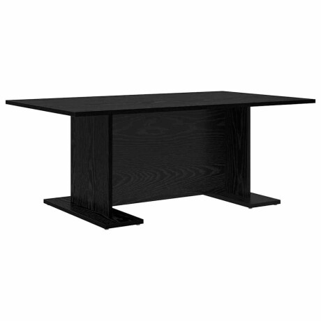 vidaXL Salontafel Zwart eiken 103,5 x 60 x 40 cm Bewerkt hout afbeelding2 - 1