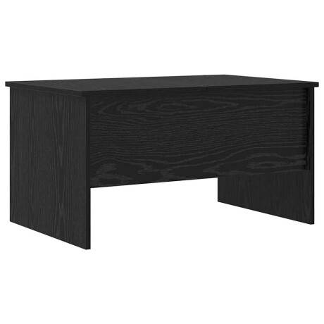 vidaXL Salontafel Zwart Eiken 102 x 50,5 x 46,5 cm Bewerkt hout afbeelding2 - 1