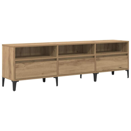 vidaXL TV-kast artisanaal eikenkleurig 150 x 30 x 44.5 cm Bewerkt hout afbeelding2 - 1