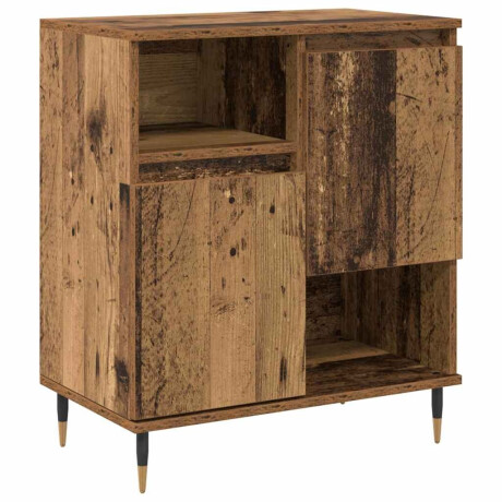 vidaXL Dressoir Oudhout 60 x 35 x 70 cm afbeelding2 - 1