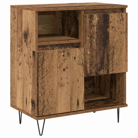 vidaXL Dressoir Oudhout 60 x 35 x 70 cm afbeelding2 - 1