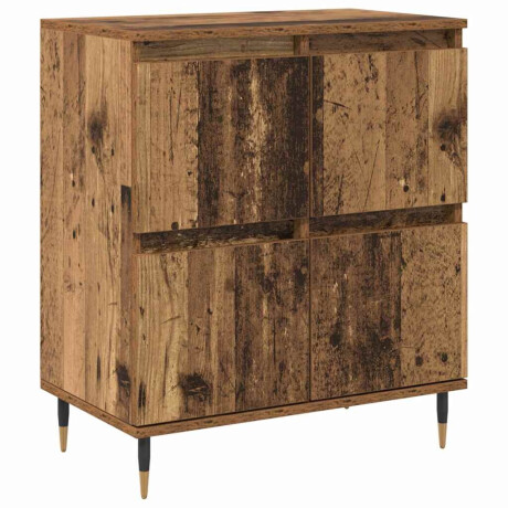 vidaXL Dressoir Oudhout 60 x 35 x 70 cm afbeelding2 - 1