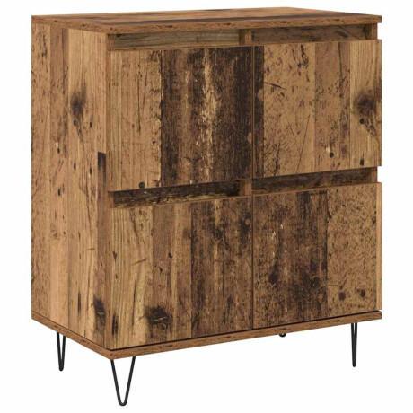 vidaXL Dressoir Oudhout 60 x 35 x 70 cm afbeelding2 - 1