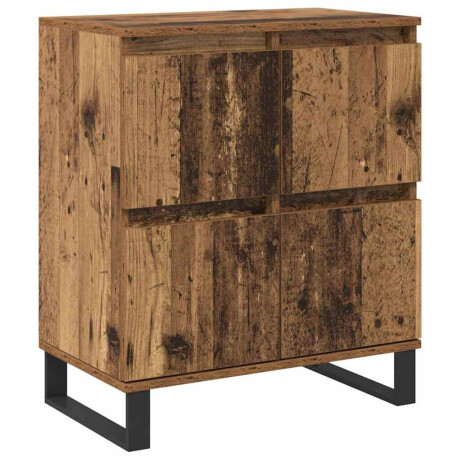 vidaXL Dressoir Oudhout 60 x 35 x 70 cm afbeelding2 - 1