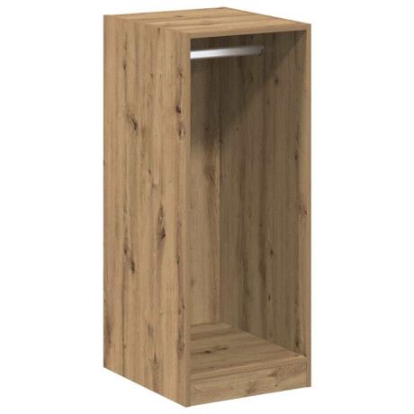 vidaXL Kledingkast met plank met opslag artisanaal eikenkleurig 41 x 48 x 102 cm afbeelding2 - 1