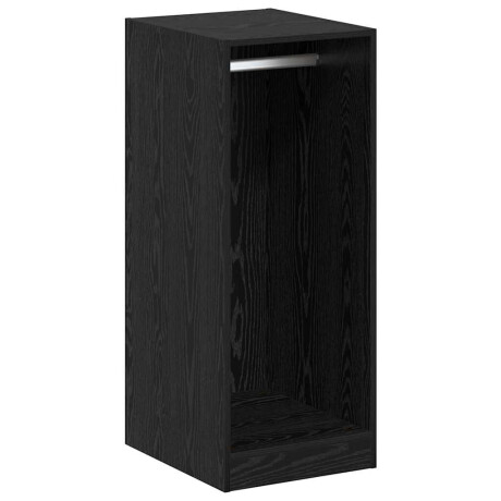 vidaXL Kledingkast met plank Zwart eiken 41 x 48 x 102 cm Bewerkt hout afbeelding2 - 1