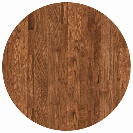vidaXL Tafelblad Donkerbruin Ø 60 x 2,5 cm Massief Eikenhout afbeelding2 - 1