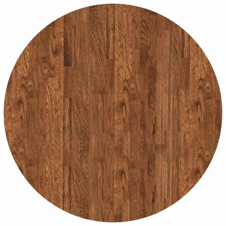 vidaXL Tafelblad Donkerbruin Ø 80 x 2,5 cm Massief Eikenhout afbeelding2 - 1