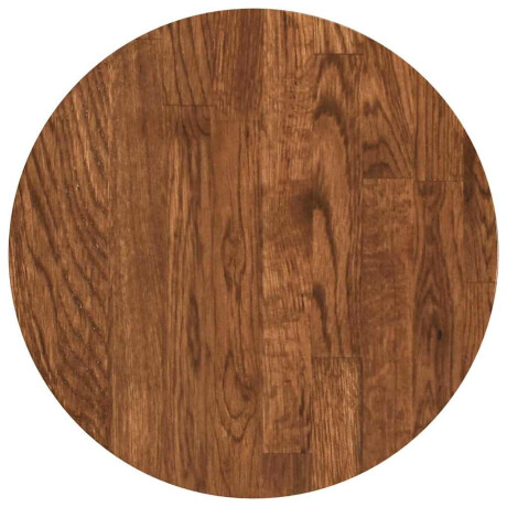vidaXL Tafelblad Anders Donkerbruin Ø 30 x 4 cm Massief eikenhout afbeelding2 - 1