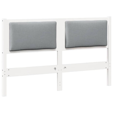 vidaXL Hoofdbord Anders Wit 150 cm Massief grenenhout afbeelding2 - 1