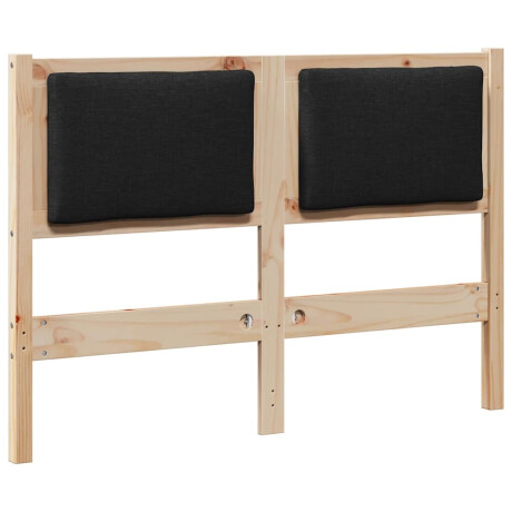 vidaXL Hoofdbord Anders Bruin 135 cm Massief grenenhout afbeelding2 - 1