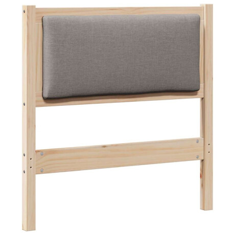 vidaXL Hoofdbord Anders Bruin 80 cm Massief grenenhout afbeelding2 - 1