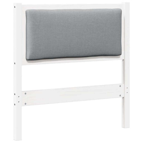 vidaXL Hoofdbord Anders Wit 80 cm Massief grenenhout afbeelding2 - 1