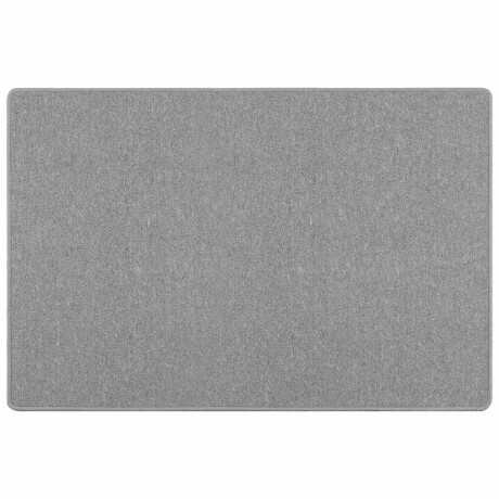 vidaXL Tapijt Loper Lichtgrijs 100 x 150 cm 100% Polypropyleen afbeelding2 - 1