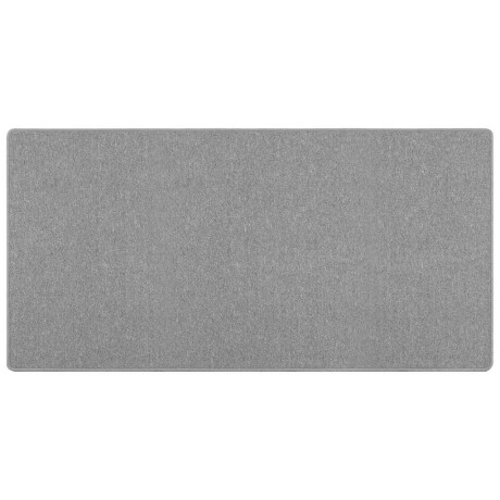 vidaXL Tapijt Loper Lichtgrijs 100 x 200 cm 100% Polypropyleen afbeelding2 - 1