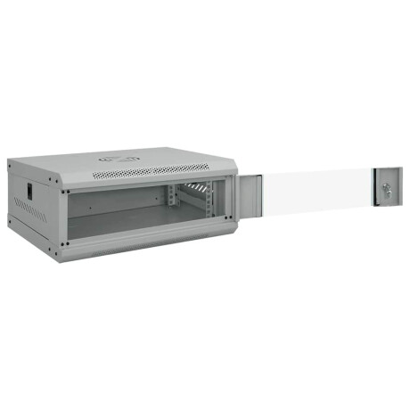 vidaXL Netwerk kabinet met opslag Grijs 53 x 45 x 21 cm Staal afbeelding2 - 1