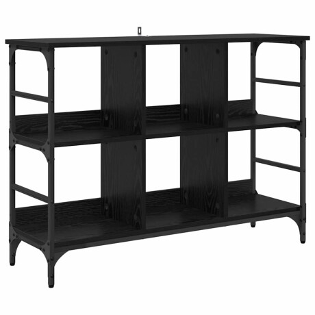 vidaXL Dressoir Zwart Eiken 102 x 32 x 73,5 cm afbeelding2 - 1