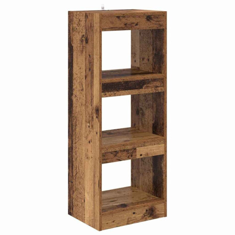 vidaXL Boekenkast Oud hout 40 x 30 x 103 cm Bewerkt hout afbeelding2 - 1