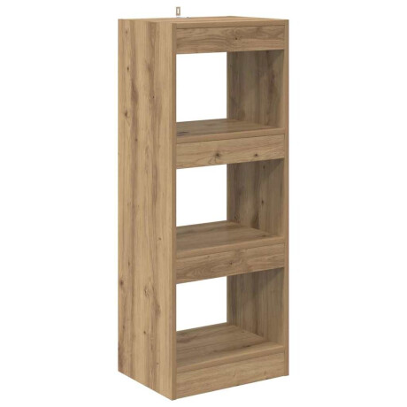 vidaXL Boekenkast artisanaal eikenkleurig 40 x 30 x 103 cm afbeelding2 - 1