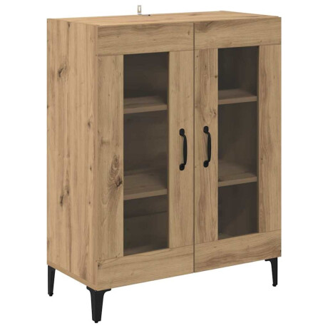 vidaXL Dressoir Artisan Eiken 69,5 x 34 x 90 cm afbeelding2 - 1