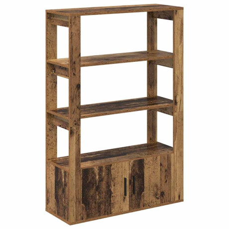 vidaXL Dressoir Oud hout 30 x 80 x 119,5 cm Bewerkt hout afbeelding2 - 1