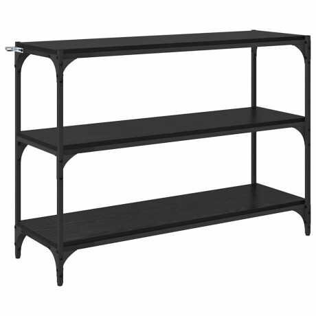 vidaXL Boekenkast Zwart eiken 100 x 33 x 70,5 cm afbeelding2 - 1