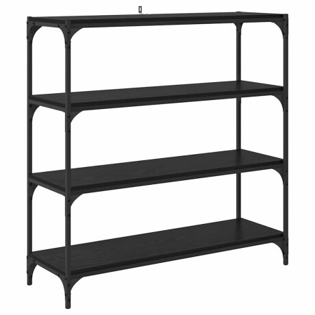 vidaXL Boekenkast Zwart Eiken 100 x 33 x 100 cm afbeelding2 - 1