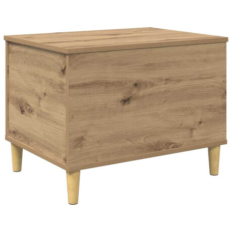 vidaXL Nachtkastje Artisan Eiken 60 x 44,5 x 45 cm Bewerkt hout afbeelding2 - 1