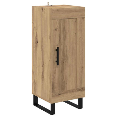 vidaXL Dressoir Artisan Eiken 34,5 x 34 x 90 cm afbeelding2 - 1