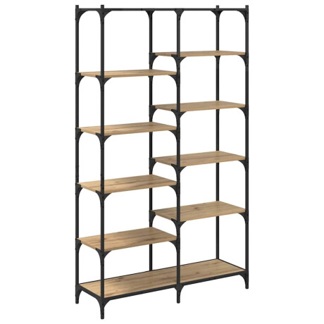 vidaXL Boekenkast artisanaal eikenkleurig 100 x 32 x 170 cm afbeelding2 - 1